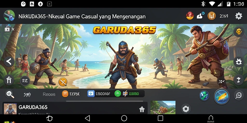 Tampilan menarik gameplay GARUDA365 yang menghibur dan menantang.