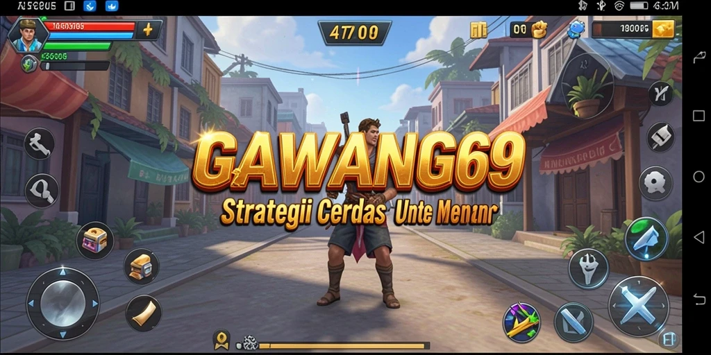 Screenshot GAWANG69 menampilkan aksi seru dalam strategi tempur.