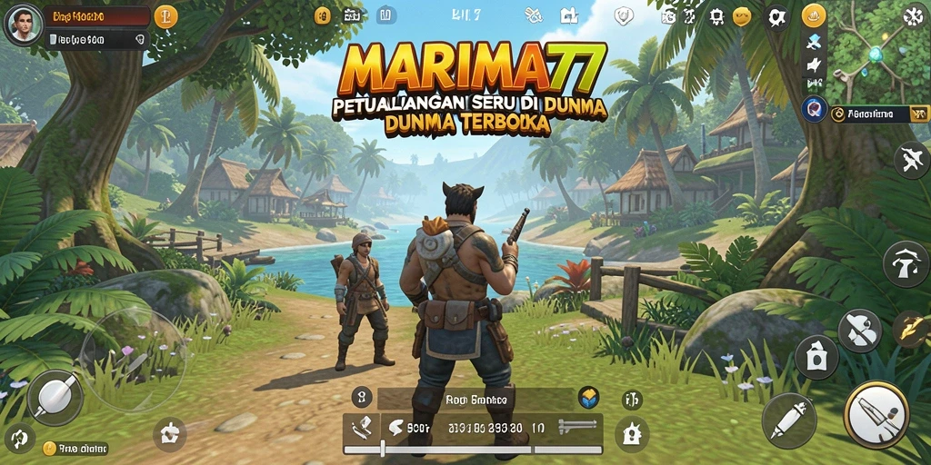 Gameplay seru di dunia terbuka MARIMA77 yang menakjubkan.