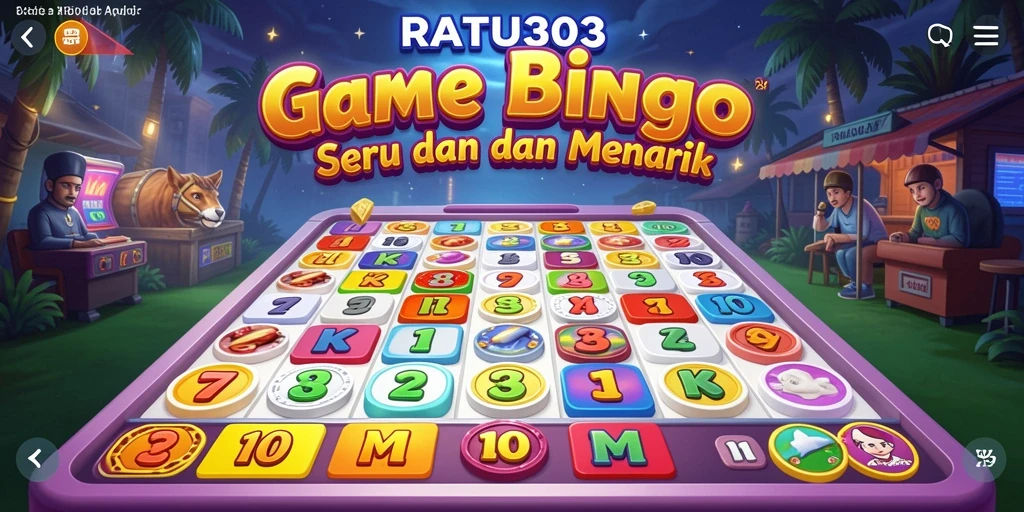 Screenshot gameplay RATU303 menampilkan keseruan bermain Bingo.