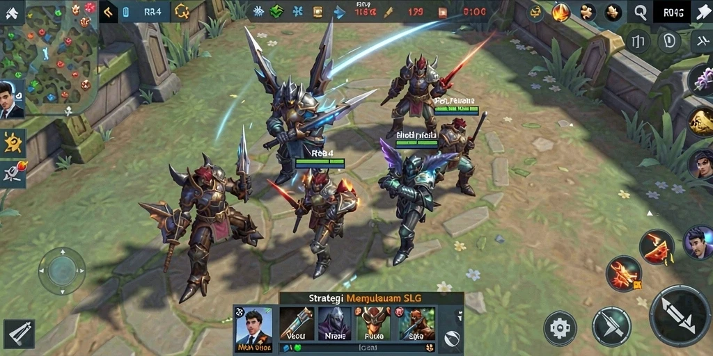 Gameplay menarik dari RR44 dengan strategi SLG yang mendebarkan.