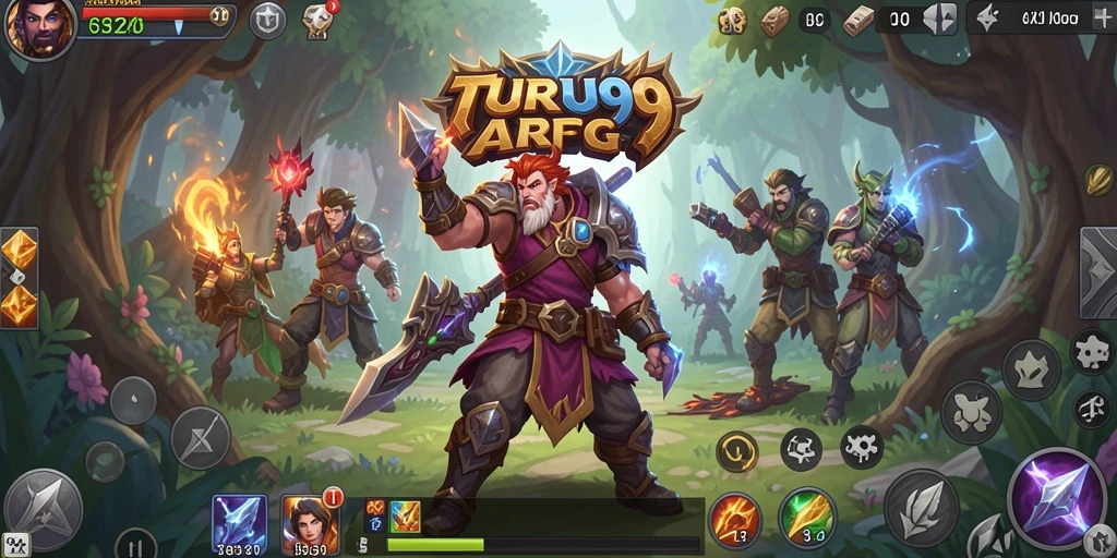 Screenshot gameplay TURU99 menampilkan aksi seru di dunia ARPG.